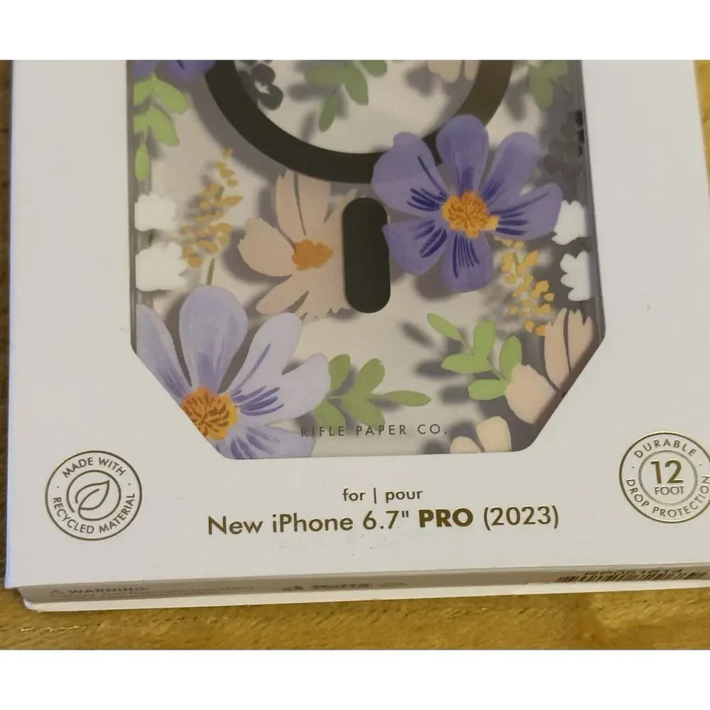 Rifle Paper Co. for iPhone 15 Pro Max case 6.7
